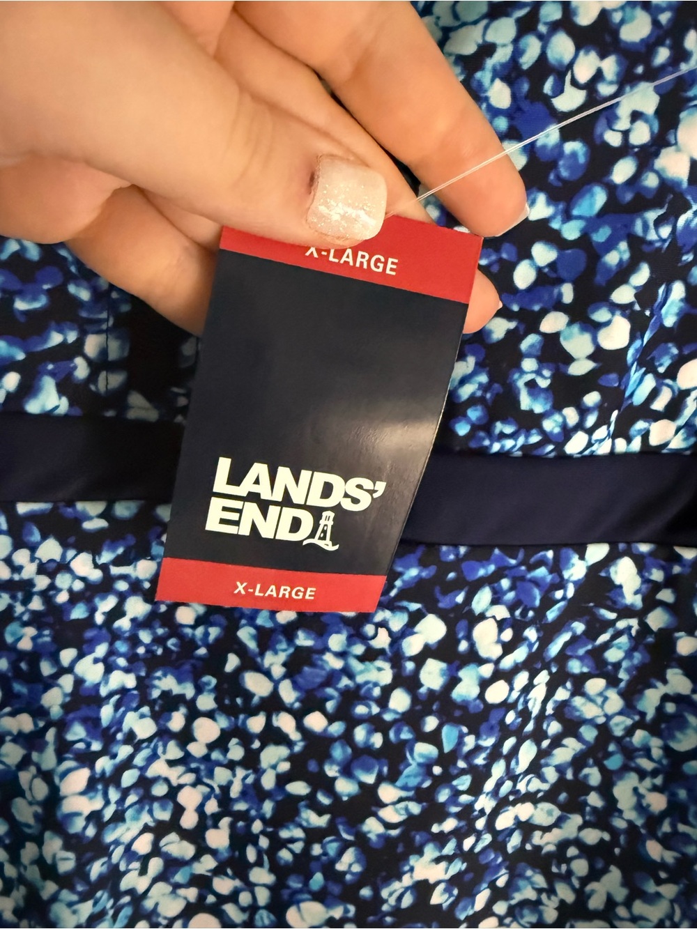 NWT lands end women’s swim dress size XL - Picture 5 of 7